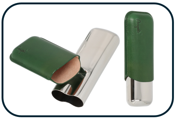 Angel Case Green and Chrome